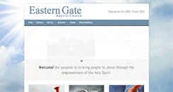 Desktop Screenshot of easterngate.org